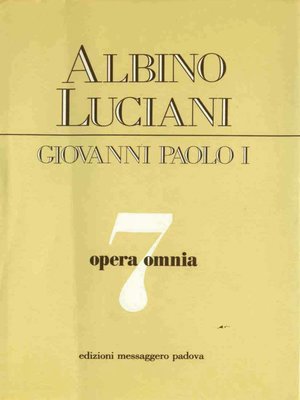 cover image of Opera omnia [vol_7] / Venezia, 1975--1976. Discorsi, scritti, articoli